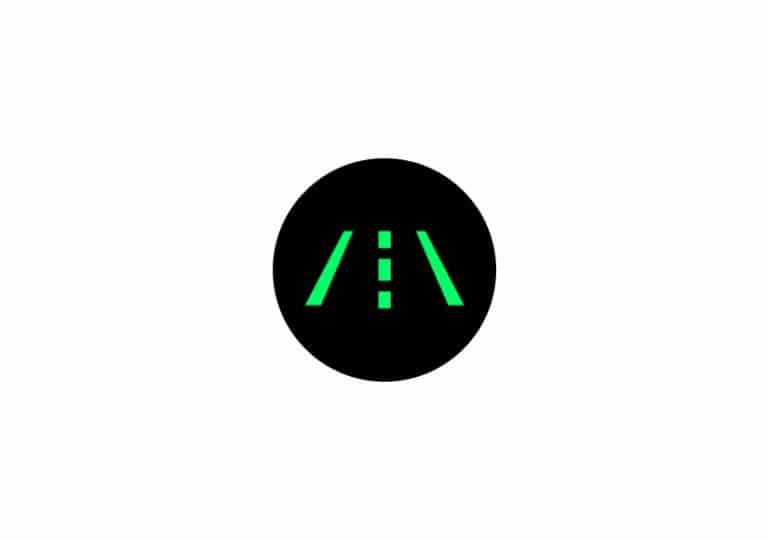 voyant Assistance dans la voie