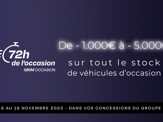 72h de l'occasion