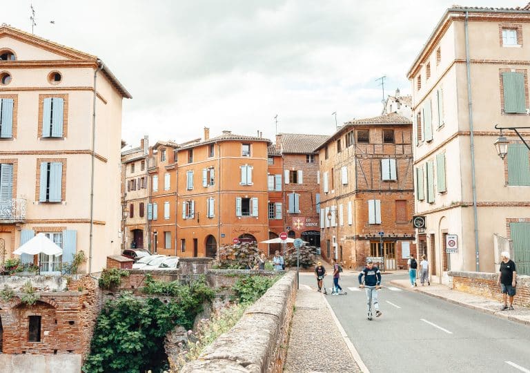 circuler en moto a Albi
